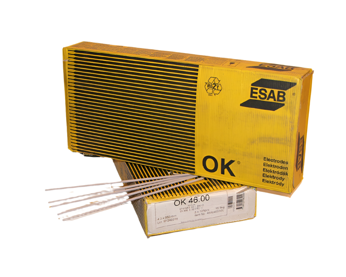 ESAB OK48.50 Basiselektroden (3,2x450 Mm) – 100 Stück, H4R, Für C-Stahl & Druckgeräte, Professionelles Schweißen In Allen Lagen