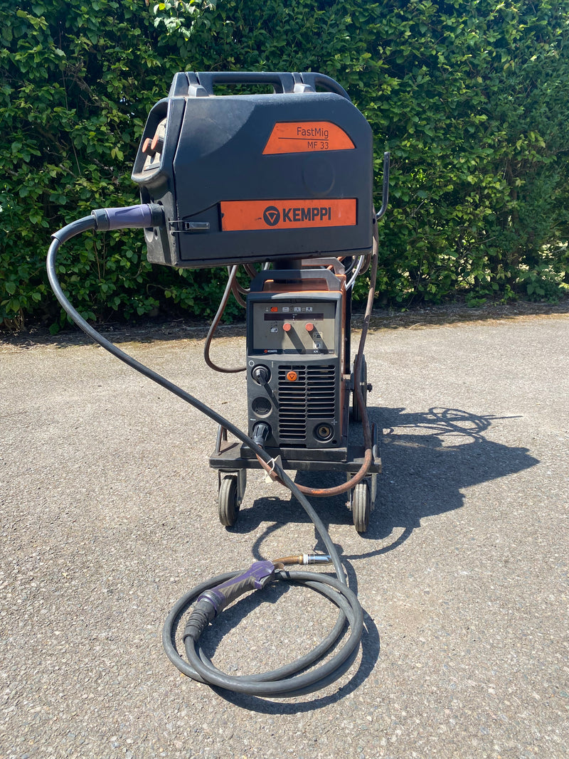 Hire Kemppi Fastmig KM400 With MF33 Feeder Air Cooled 1 Mtr Intercon Cable