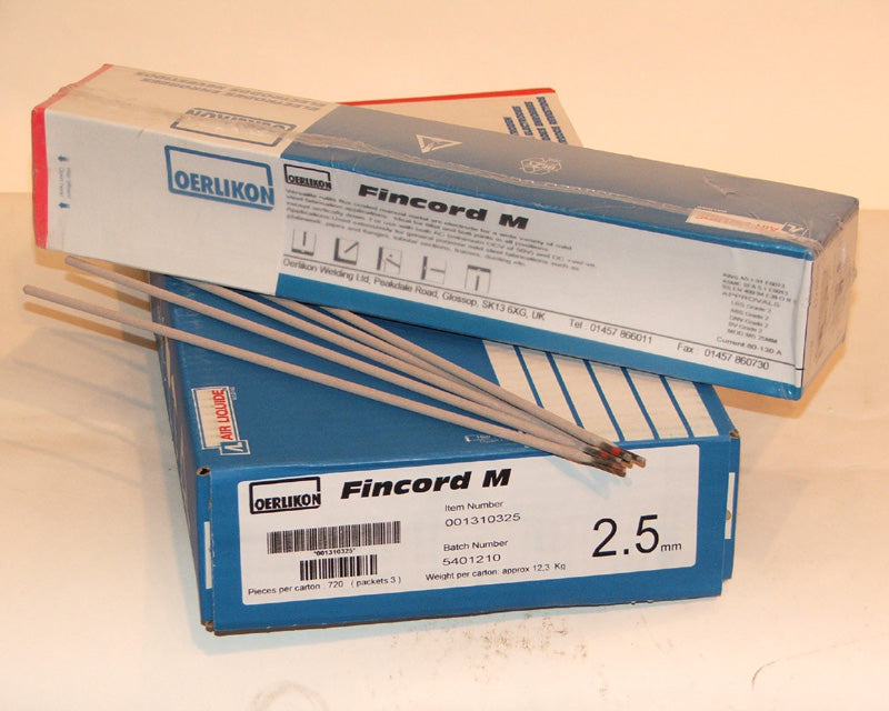 Oerlikon Fincord M 2.5mm x 350mm E6013 Electrode (4.1Kg)