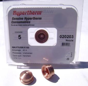 Hypertherm Genuine 020203 Plasma Nozzle/Tip 40A
