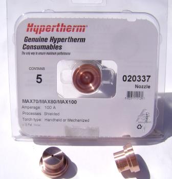 Hypertherm Genuine 020337 Plasma Nozzle/Tip 100A