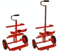 Double Cylinder Trolley Small Size Pro-Pak With Extending Handle