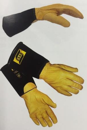 ESAB 0700005042 Welders Gauntlet Glove TIG Curved X-Large