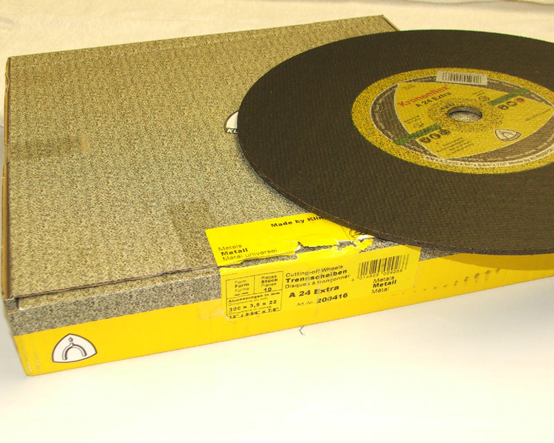 Klingspor Cutting Disc 300 x 3.5 x 22.23mm Flat A24 Extra 288222