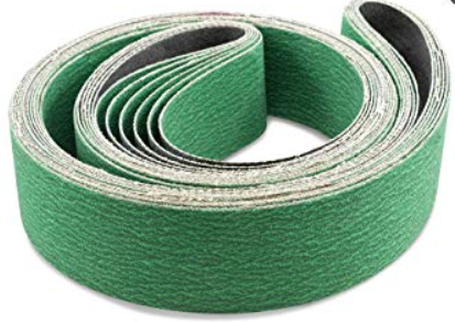 CIBO Linishing Belt 2000 x 50mm Wide Grit P60 Green