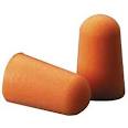 Box Foam Ear Plugs Orange 3M 1100 (200 Per Box)