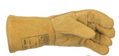 Welders Gauntlet Glove Tan Padded Weldas 10-2000 XL (9 1/2) High Quality