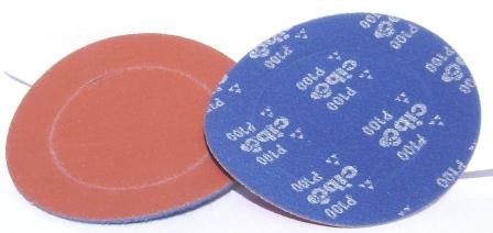 CIBO Ceramic Disc 115mm Velcro Backed P120 LCGR/120/S104