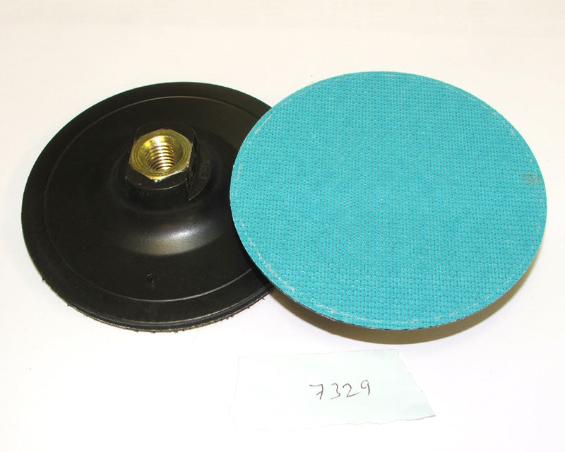 Soft Backing Pad 100mm Velcro M10 Thread For Velcro Backed Discs