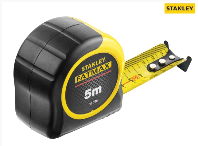 Stanley FatMax BladeArmour STA033720 5m Tape Measure Metric only 32mm Wide