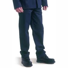 Bizweld BZ30 Navy Proban Trousers Size Large Waist 36-38" Reg Length