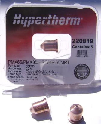 Hypertherm Genuine 220819 Plasma PowerMax 65A Nozzle