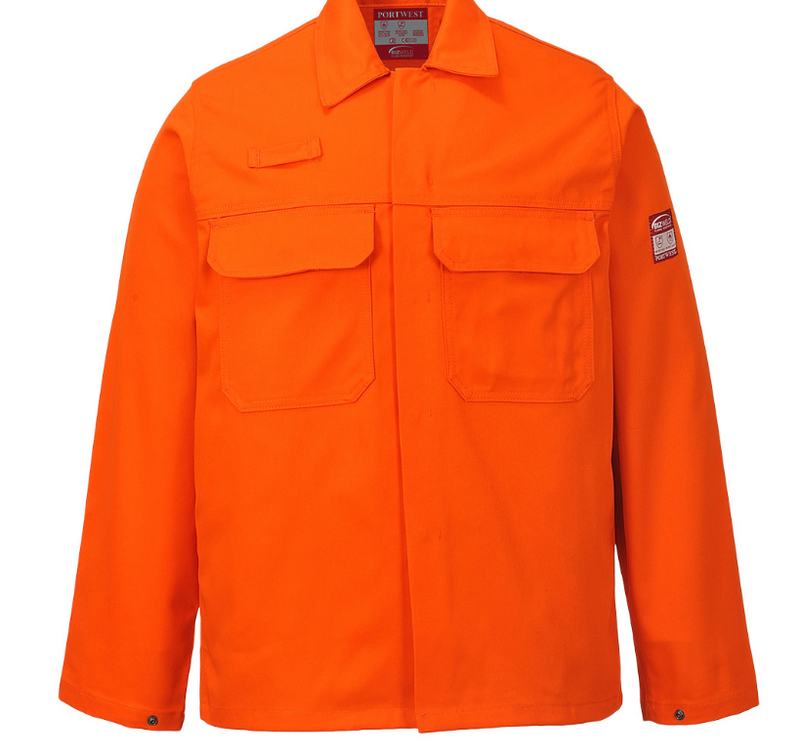 Bizweld 2 Orange Proban Jackets Size 42-44 Large