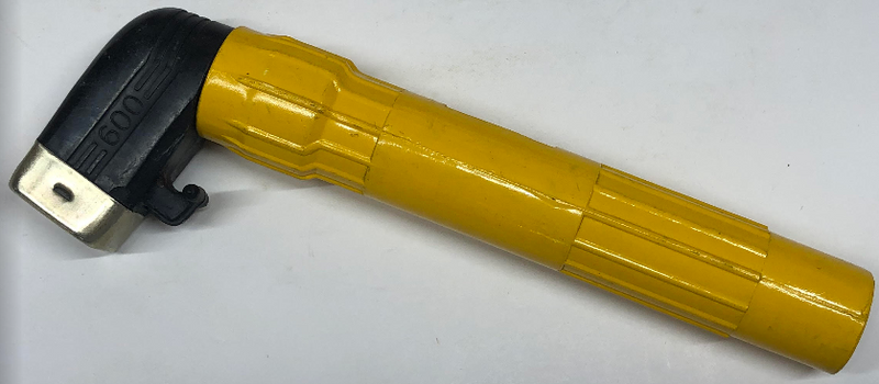Welding Electrode Holder Short Stub 600A Twist Type Yellow (N/A)