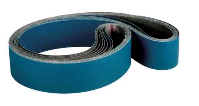 CIBO Linishing Belt 2000 x 100mm Wide Grit P36 Blue Zirconia