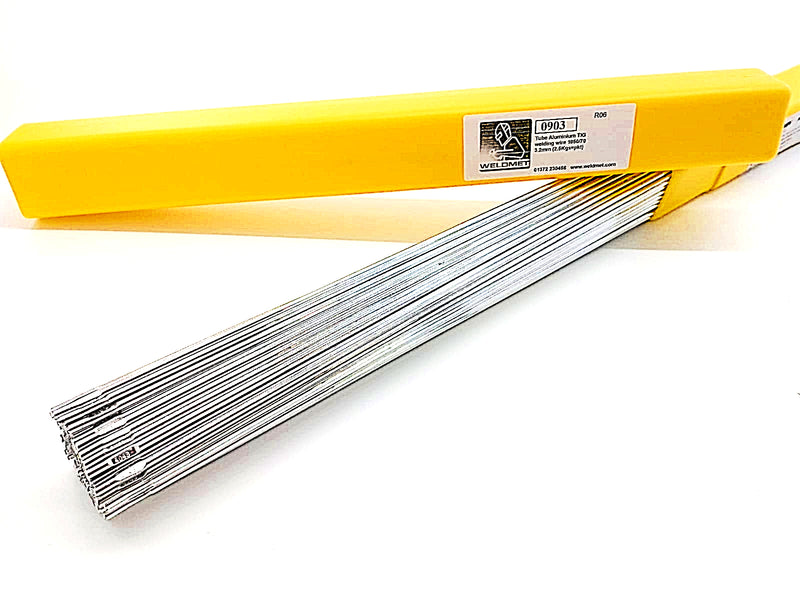 Aluminium TIG Welding Wire 1050/70 3.2mm (2.5Kgs=Pkt)
