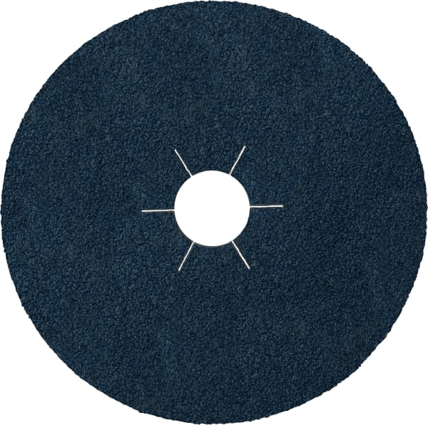 Klingspor Fibre Disc 125mm x 22mm P50 Grit Blue Zirconia CS565