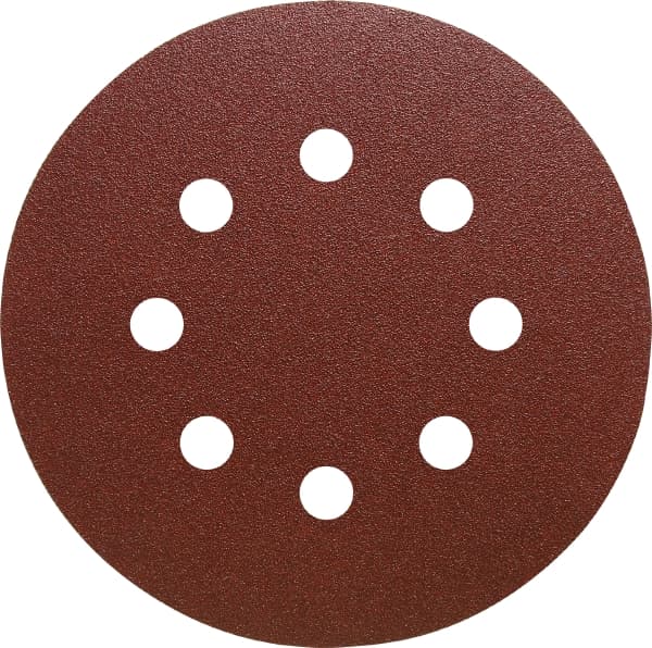 Klingspor Soft Abrasive Sanding Disc 150mm Grit P100 Velcro Backed Aluminium Oxide (Pkt 50)