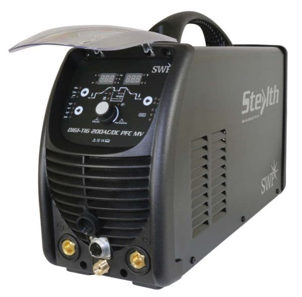 SWP Stealth 9011 DIGI-TIG 200P AC/DC PFC Package Air Cooled 110/240V