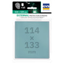 GYS 043893 Outer Cover Lens Clear 133 x 114mm Polycarbonate (Pkt 10) [0624]