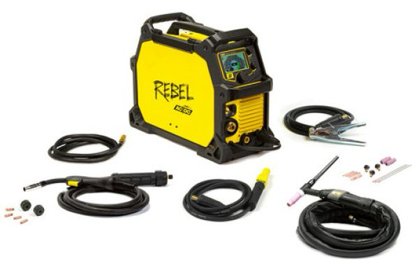 ESAB 0700300998 Rebel EMP 205i AC/DC TIG MIG /ARC Package 110/240V