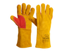Welders Gauntlet Glove Gold 15" Cuff Lined Superior Kevlar Stitched Lined 37cm [1650]