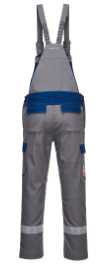 Bizflame FR07 Two Tone Bib And Brace Grey 40-41 Medium [1755]