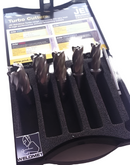 JEI Turbo Steel Short Reach Broach Cutter Set in Case 14-16-18-20-22 + Pilot (JEICS-SET5) [6190]