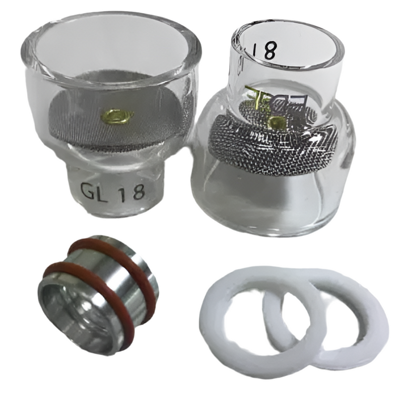 EDGE GL920-P15DKIT 23mm Dia. Gas Lens Kit TIG 20 use with 920-15 Pyrex