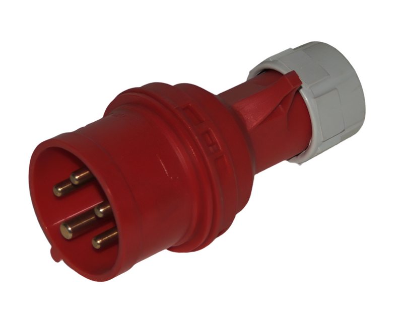 Plug 415V 5 Pin 32A Red Gw415/32/5P