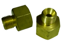 Hose Fitting 10mm Solid Nut x 6.5mm Male Thread Left Hand [0690]