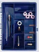 Weldcraft Style AK-9/20 Gas Lens TIG Torch Accessory Kit (Blue) [3265]