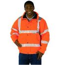 Hi-Visability Orange Bomber Jacket XX-Large [1342]