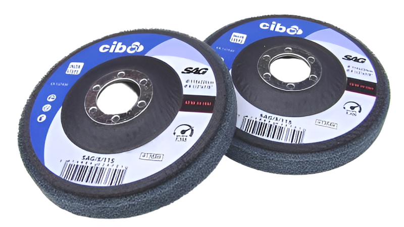 CIBO Finit-Easy Unitised Hard Backed Disc SAG5 125mm Dia. SAG/5/125 [7864]