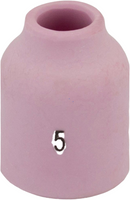 Weldcraft Style 53N59 Gas Lens Ceramic Cup No.5 8mm (WP9/20) 25mm Long [2081]