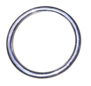 Curtain Solid Steel O Ring 75mm Heavy Duty Galvanised [1691]
