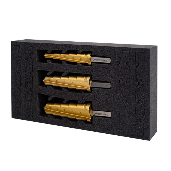HMT 506010-SET1 VersaDrive ImpactaStep Cutter Set 16, 22, 26mm [8609]
