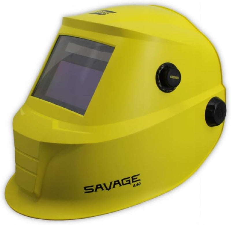 ESAB 0700000491 Savage A40 Reactolite Welding Head Shield Yellow [6213]