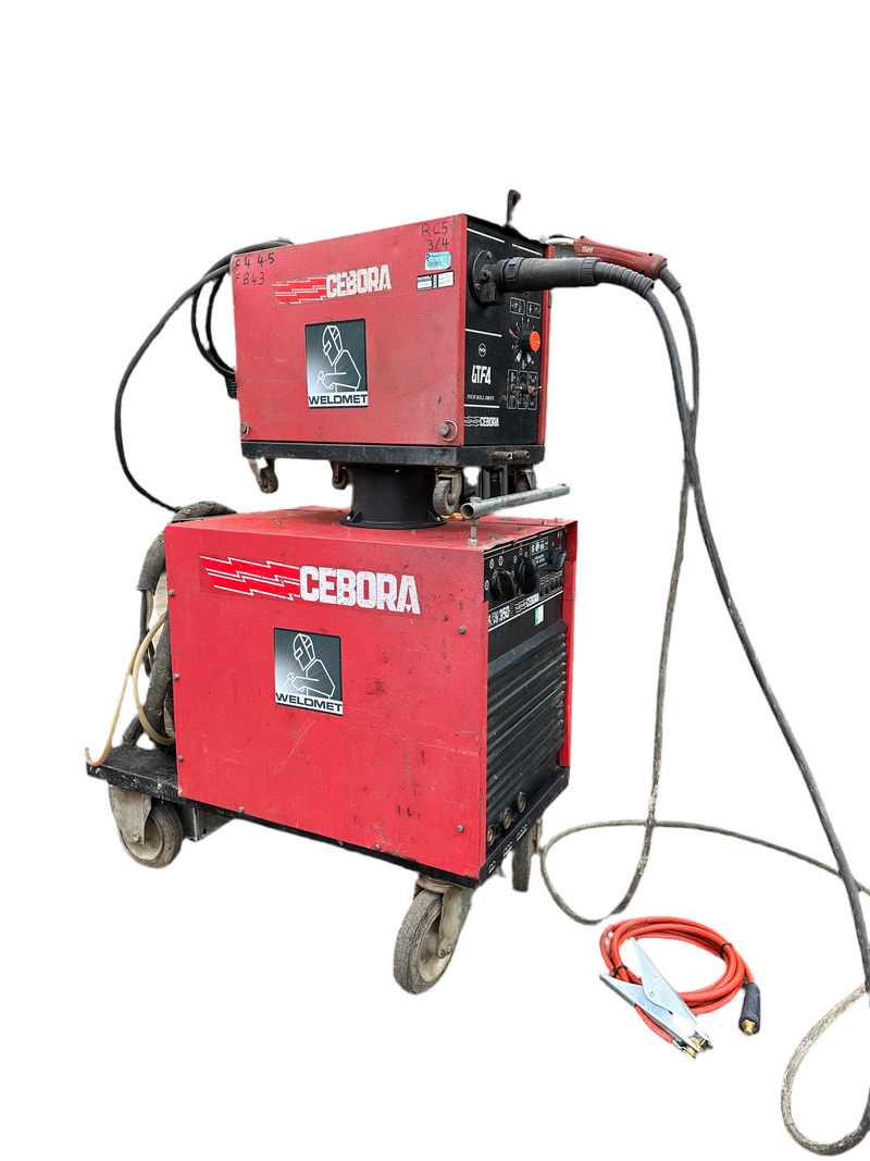 Used CEBORA MIG MIGSTAR 350 with seperate feeder 400v