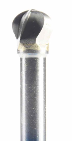 Rotary Burr Fluted 9.5 mm Ball End With 6mm Shaft HMC/D61010/3