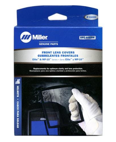 ITW Miller Elite 216326 Outer Cover Lens 144 x 120mm Single Piece [6518]