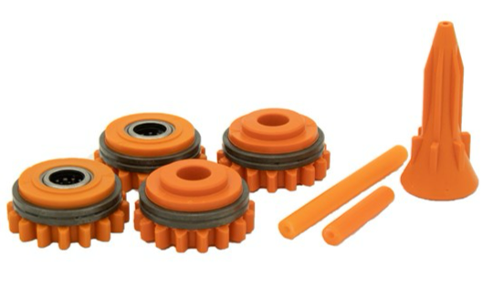 Kemppi F000205 1.2mm V Feed Roller Kit Fastmig MXF67 4 Rollers Duratorque