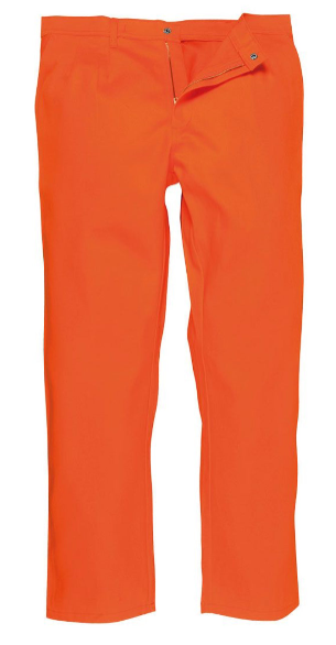 Bizweld BZ30 Orange Proban Trousers Size Small Waist 30-32" Reg Length [7929]