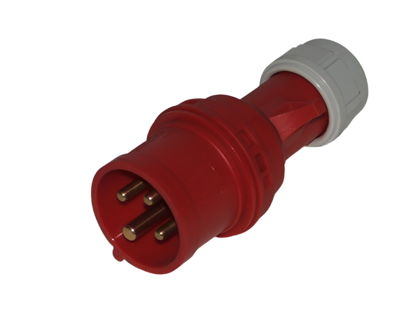 Plug 415V 4 Pin 32A Red Gw415/32/4P