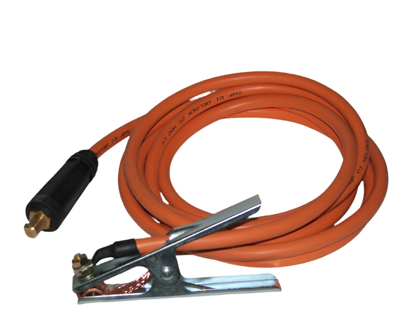 Hire Welding Cable 50mm x 5 Mtr c/w Earth Clamp