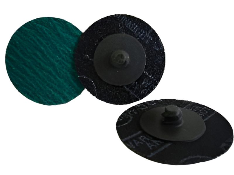 Soft Abrasive Sanding Disc 50mm Quick Release Roloc P50 (Pkt 50) Zirconia [9194]