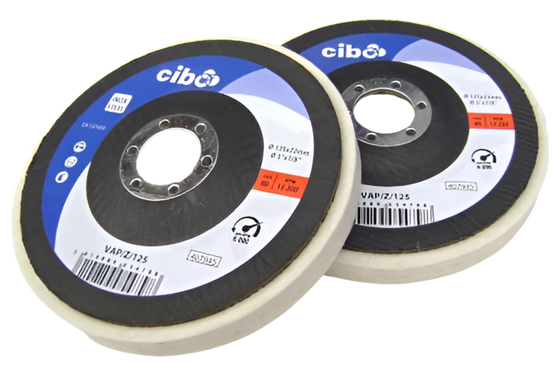 CIBO Finit-Easy Soft Felt Disc 125 x 22mm VAP/Z/125 [7319]