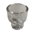 EDGE GL920-P15 Glass Pyrex Gas Cup TIG 20 23.5mm x 35mm use with 920-15D Gas Lens [9534]