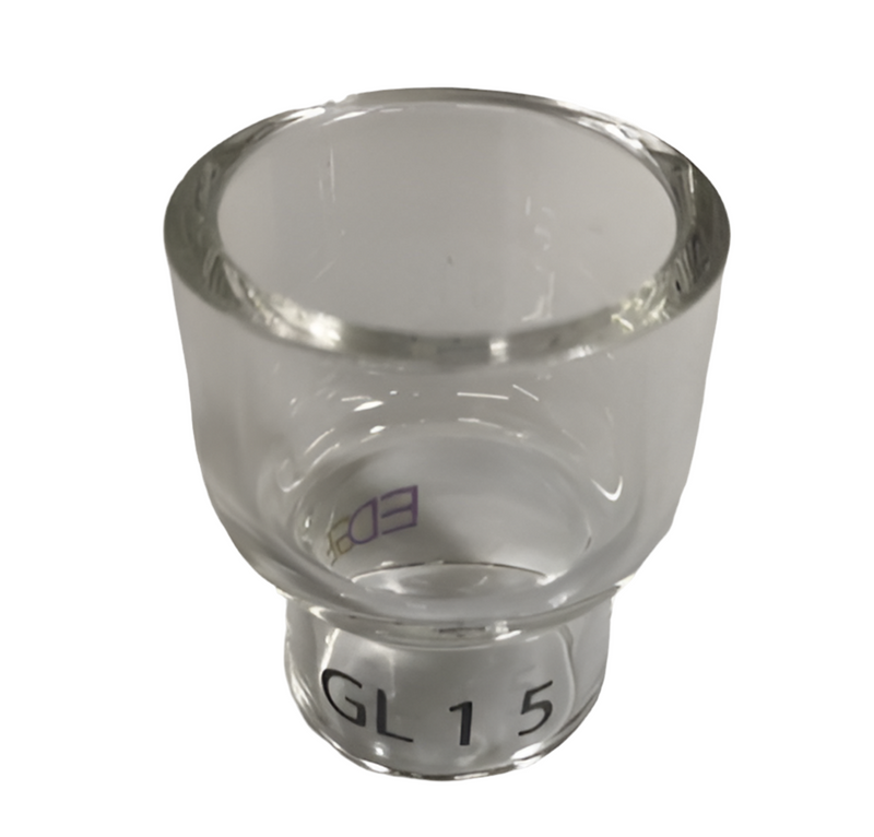 EDGE GL920-P15 Glass Pyrex Gas Cup TIG 20 23.5mm x 35mm use with 920-15D Gas Lens