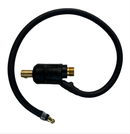 Dinse Type TIG Male Power Gas Connector Adaptor 35-50mm 6mm Snap Connector [9886]